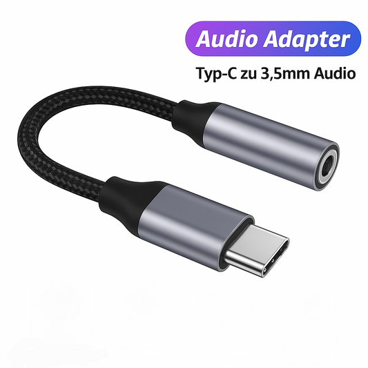 Audio Adapter USB-C zu Aux